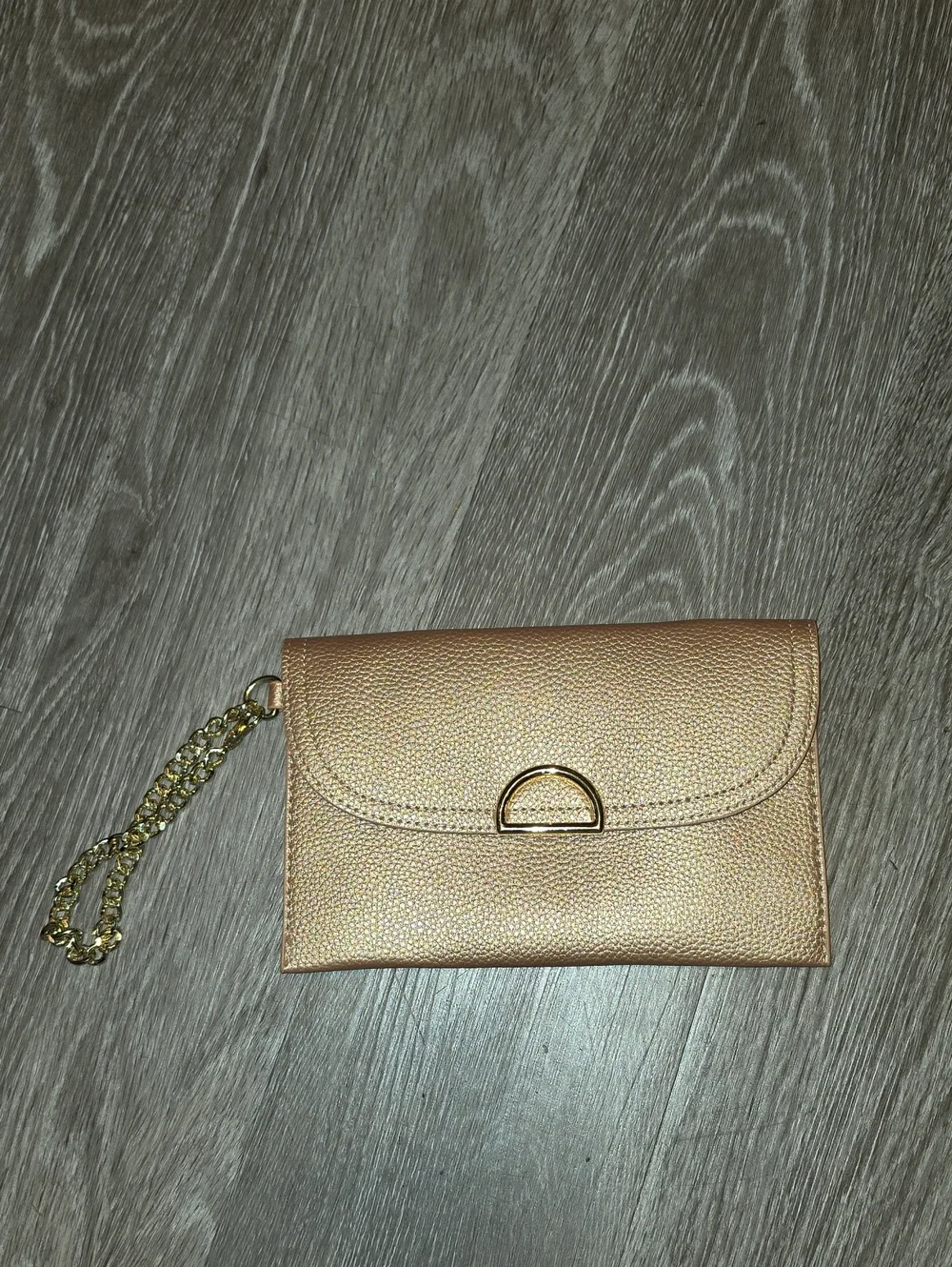 Rose Gold And Gold Metallic Clutch! Nwots. Gorgeous